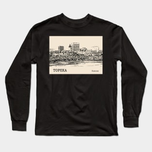 Topeka Kansas Long Sleeve T-Shirt